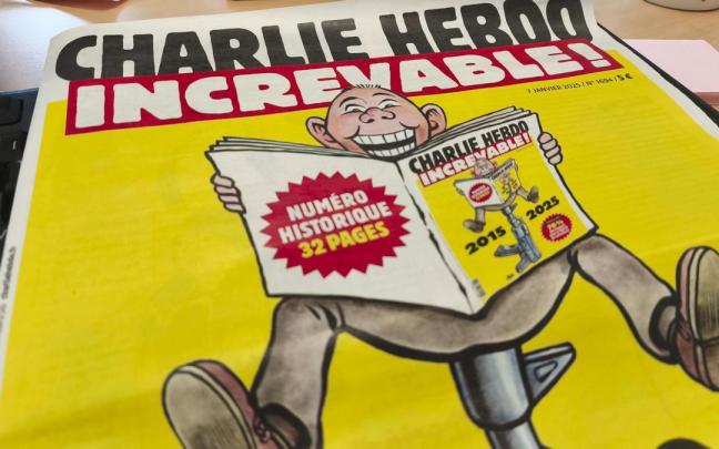 Imagen de una portada de la revista francesa Charlie Hebdo / EP Imagen de una portada de la revista francesa Charlie Hebdo