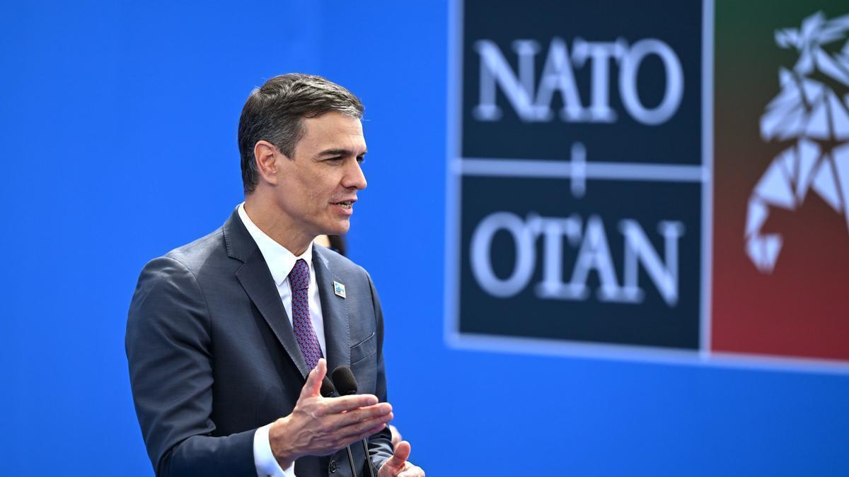 Pedro Sánchez ha valorado el debate a su llegada a la cumbre de la OTAN.