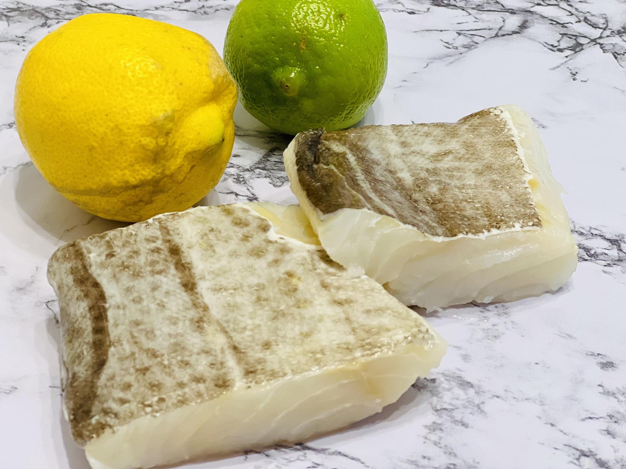 Lomos de bacalao, el ingrediente principal.