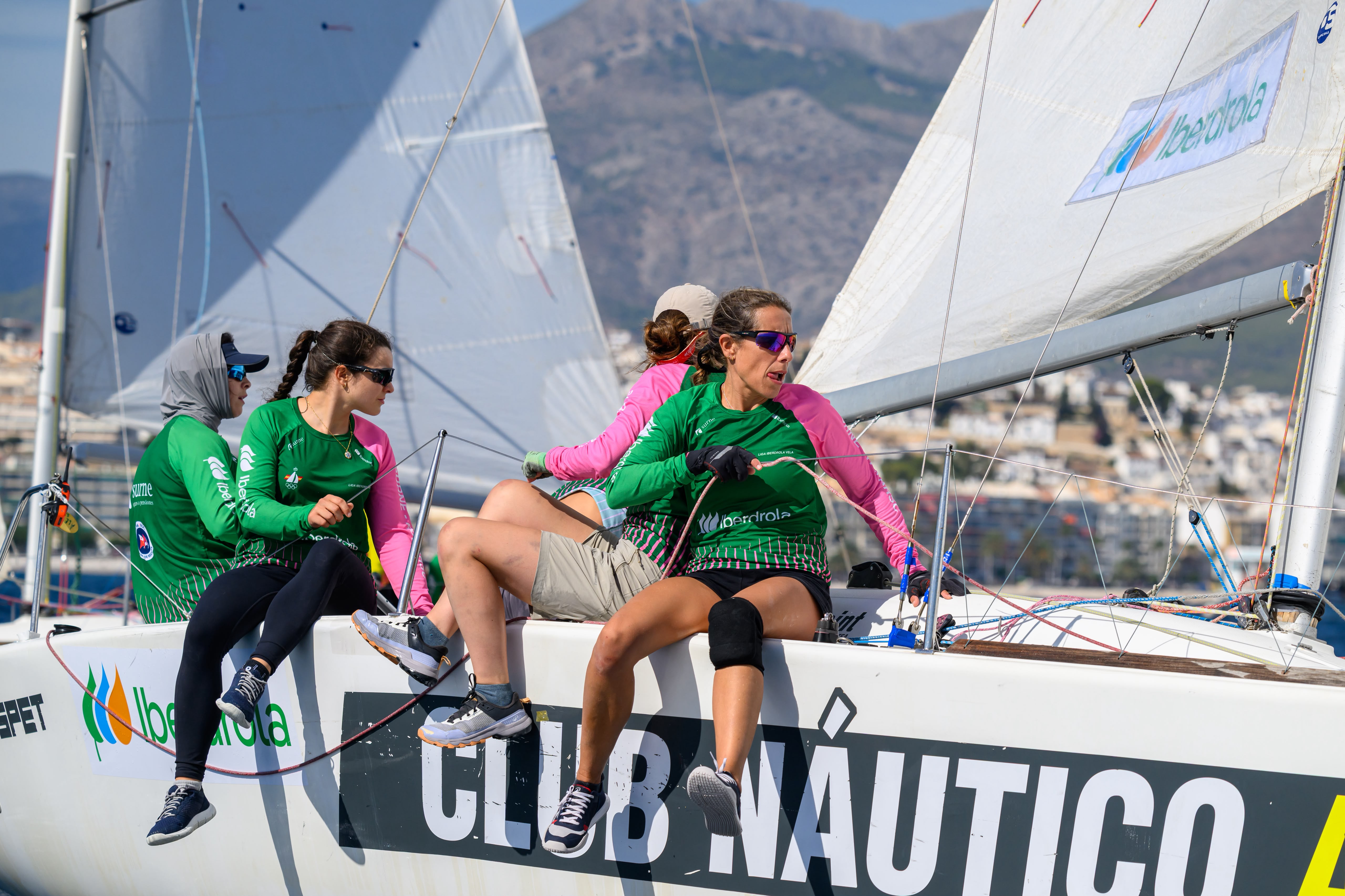 La tripulación formada en Altea por Silvia Marcé, Alba Ortega, Carmen Gomeza, Camila Rojas y Clara Carnicero concluyó en la quinta posición de la prueba alicantina