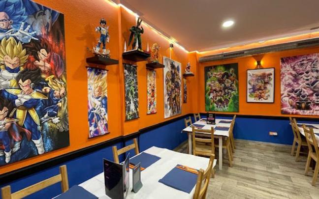 Hamburguesería temática de ‘Dragon Ball Z’