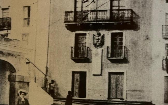 Imagen de archivo del antiguo ayuntamiento de Zumaia.