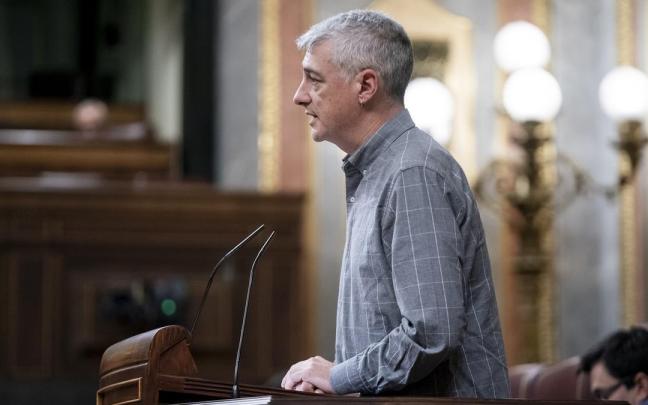 El diputado de EH Bildu en el Congreso Oskar Matute.