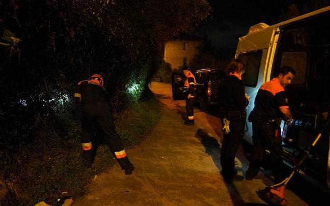 Búsqueda de la pistola sustraída en Barakaldo.