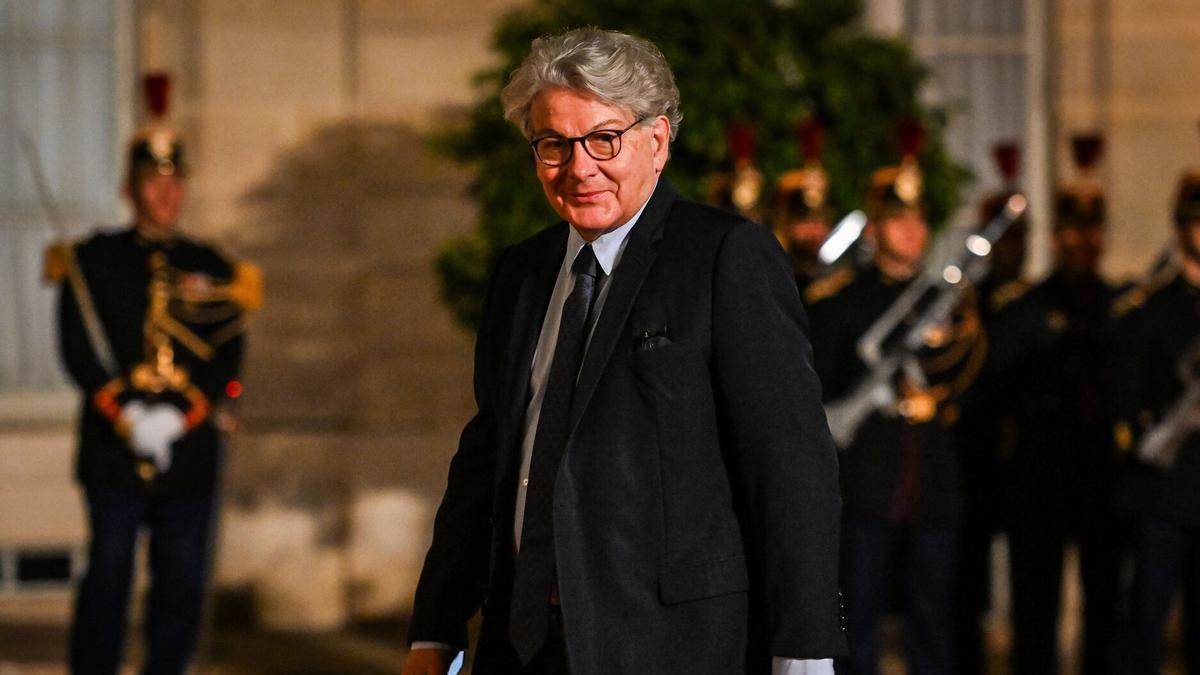 El excomisario europeo Thierry Breton, entre los afectados por las restricciones de visado de EEUU.