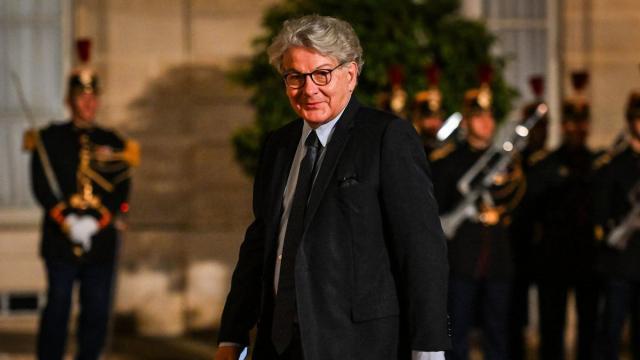 El excomisario europeo Thierry Breton, entre los afectados por las restricciones de visado de EEUU.