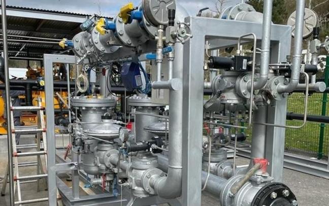 Vista del proyecto H2SAREA inaugurado hace más de un año en el Parque Tecnológico de Zamudio.