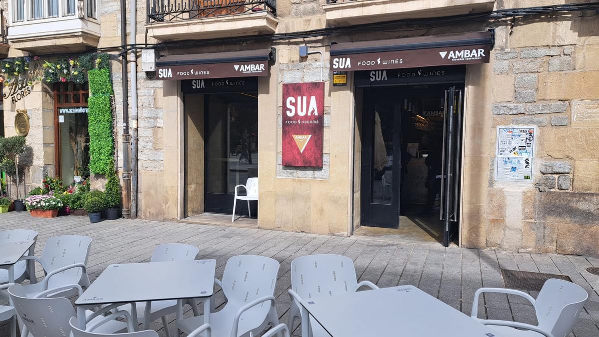 Restaurante SUA en la calle Prado de Gasteiz