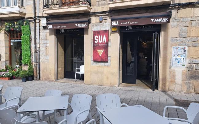 Restaurante SUA en la calle Prado de Gasteiz Restaurante SUA en la calle Prado de Gasteiz
