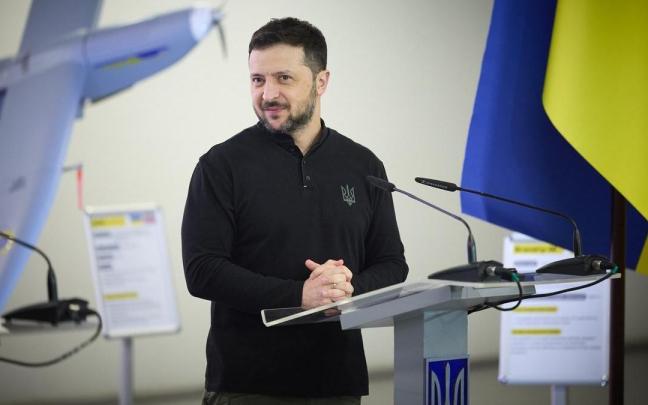 El presidente de Ucrania, Volodimir Zelenski. / EP El presidente de Ucrania, Volodimir Zelenski.