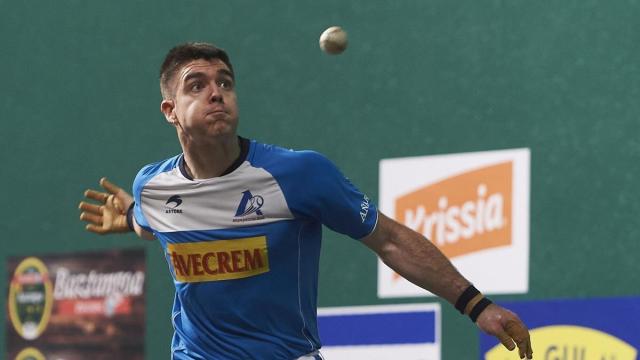 Irribarria durante un partido.