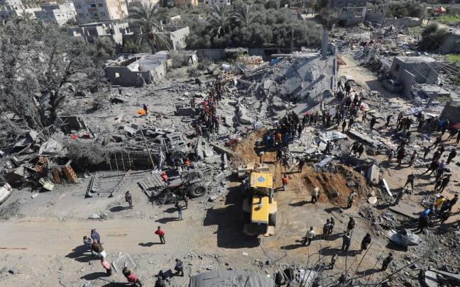 Se elevan a casi 29.000 los palestinos muertos en la Franja de Gaza.