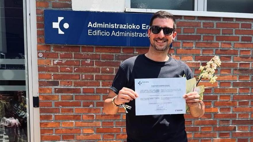 Pelayo García feliz en su Instagram