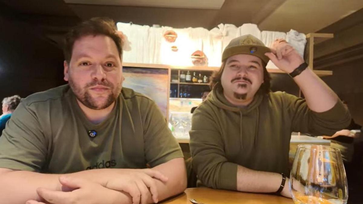 Julen Bergantiños y Aritz Tabuyo