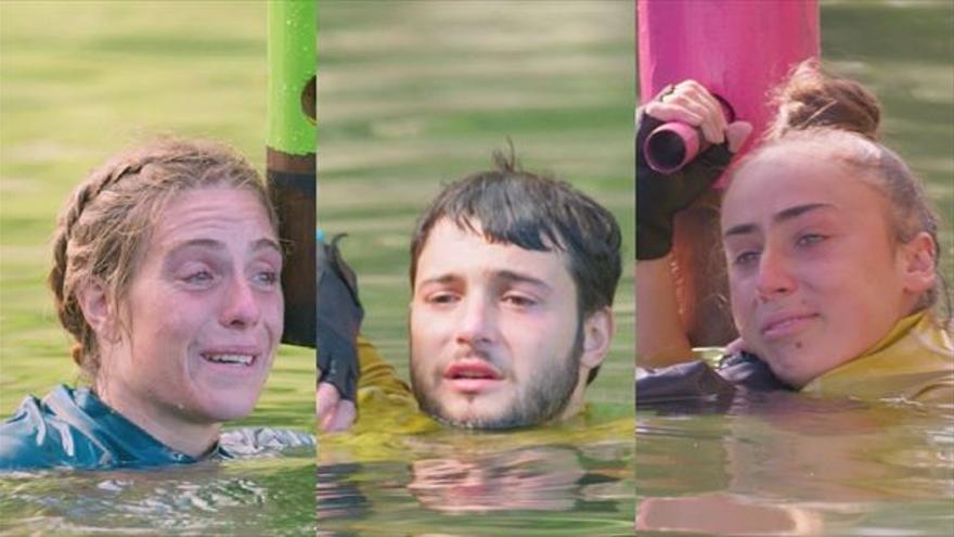 Raquel, Jontxu y Maider, impotentes tras no ser capaces de superar el duelo