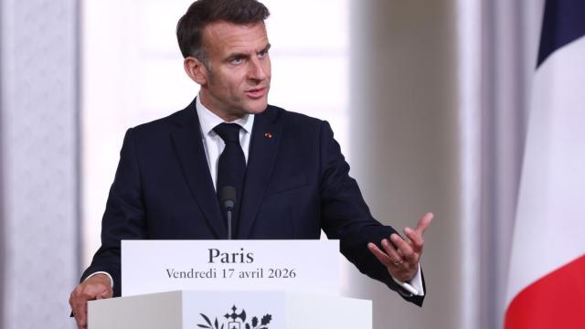 Macron, durante una comparecencia reciente.