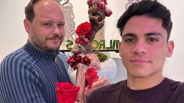 Miguel y Jesús, el equipo de Mil Rosas Bilbao.