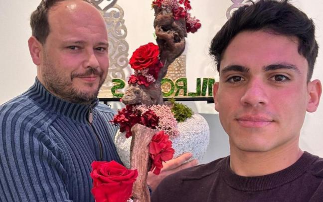 Miguel y Jesús, el equipo de Mil Rosas Bilbao.