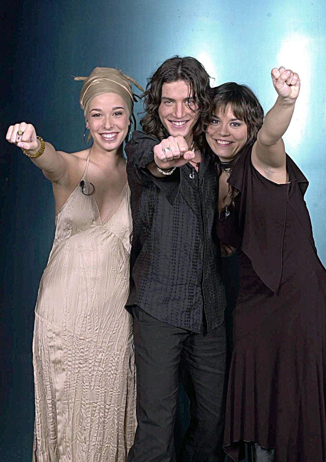 Beth, Manuel Carrasco y Ainhoa, los tres finalistas del legendario programa en su segunda edición.