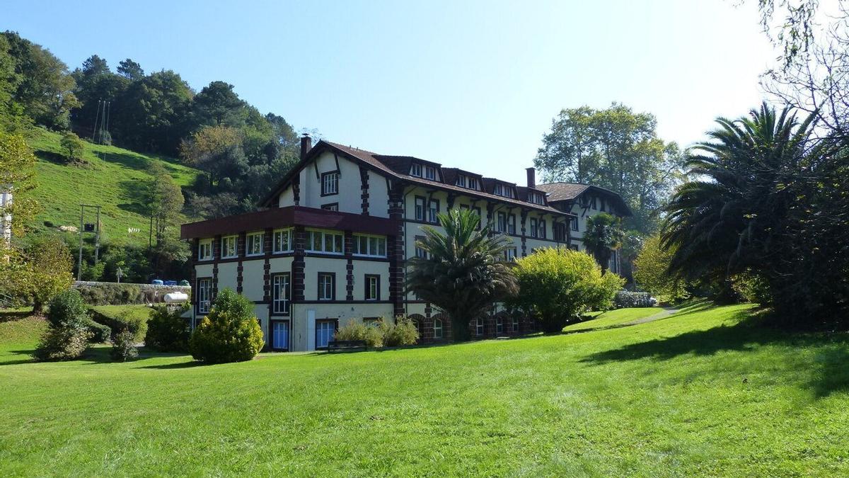 El balneario Casa Palloti en Karrantza.
