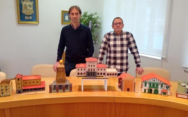 La villa de Ugao en miniatura a través de 7 maquetas a escala y de madera La villa de Ugao en miniatura a través de 7 maquetas a escala y de madera