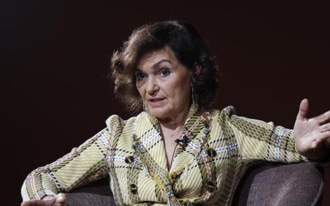 La exviepresidenta del Gobierno español Carmen Calvo. / EFE La exviepresidenta del Gobierno español Carmen Calvo.