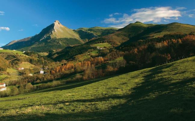 El entorno del Parque Natural de Aralar.