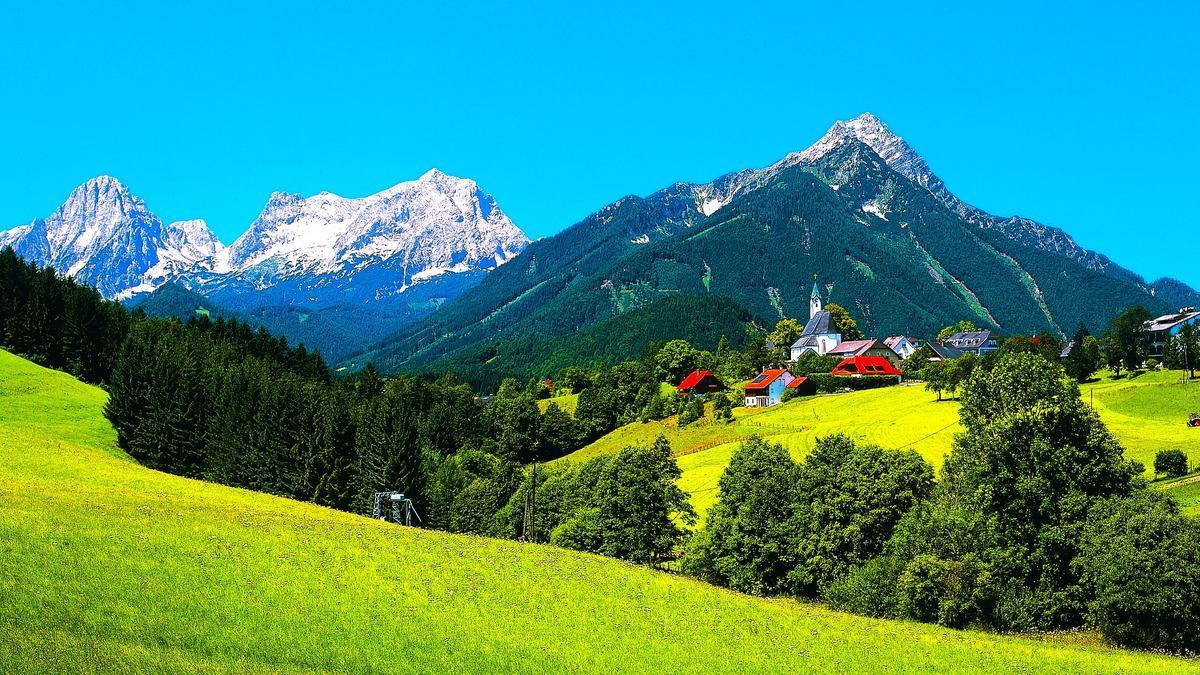 La magia paisajística del Tirol.