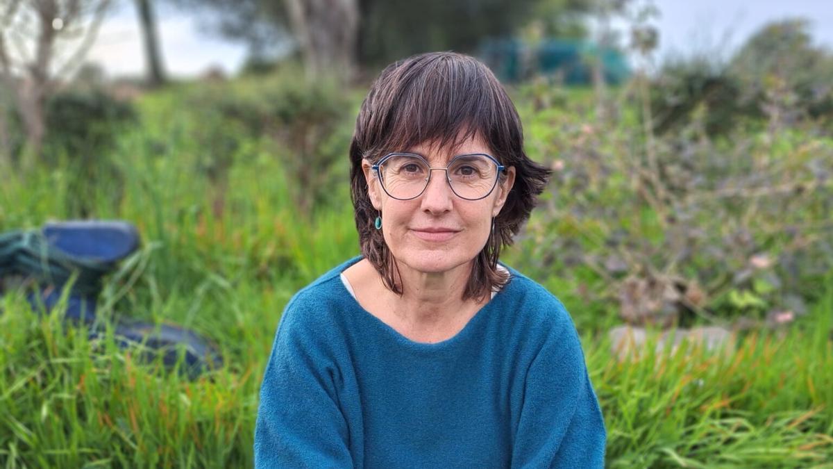 Nere Erkiaga, creadora del proyecto Hil Arte Bizi