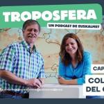 José Antonio Aranda, director de Euskalmet y Onintze Salazar, meteoróloga