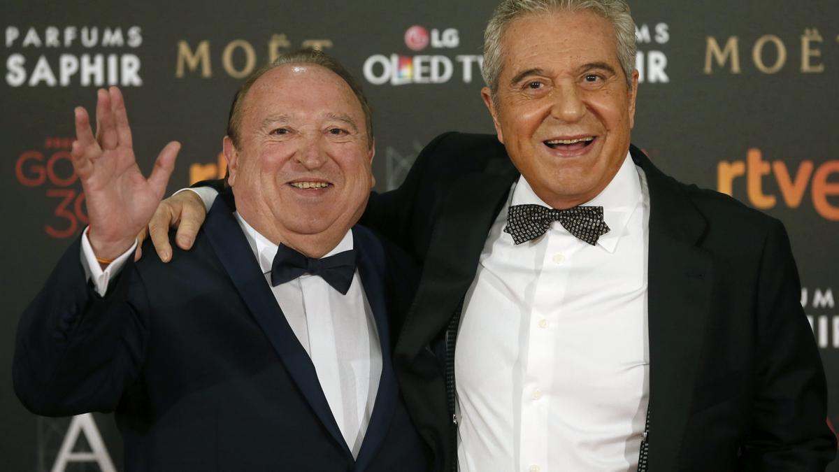 Esteso y Pajares, en una imagen de archivo.