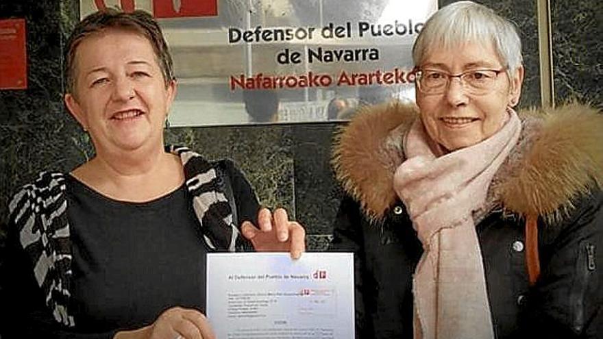 Akina de la Cruz Maya y Blanca Unzué Estanga.