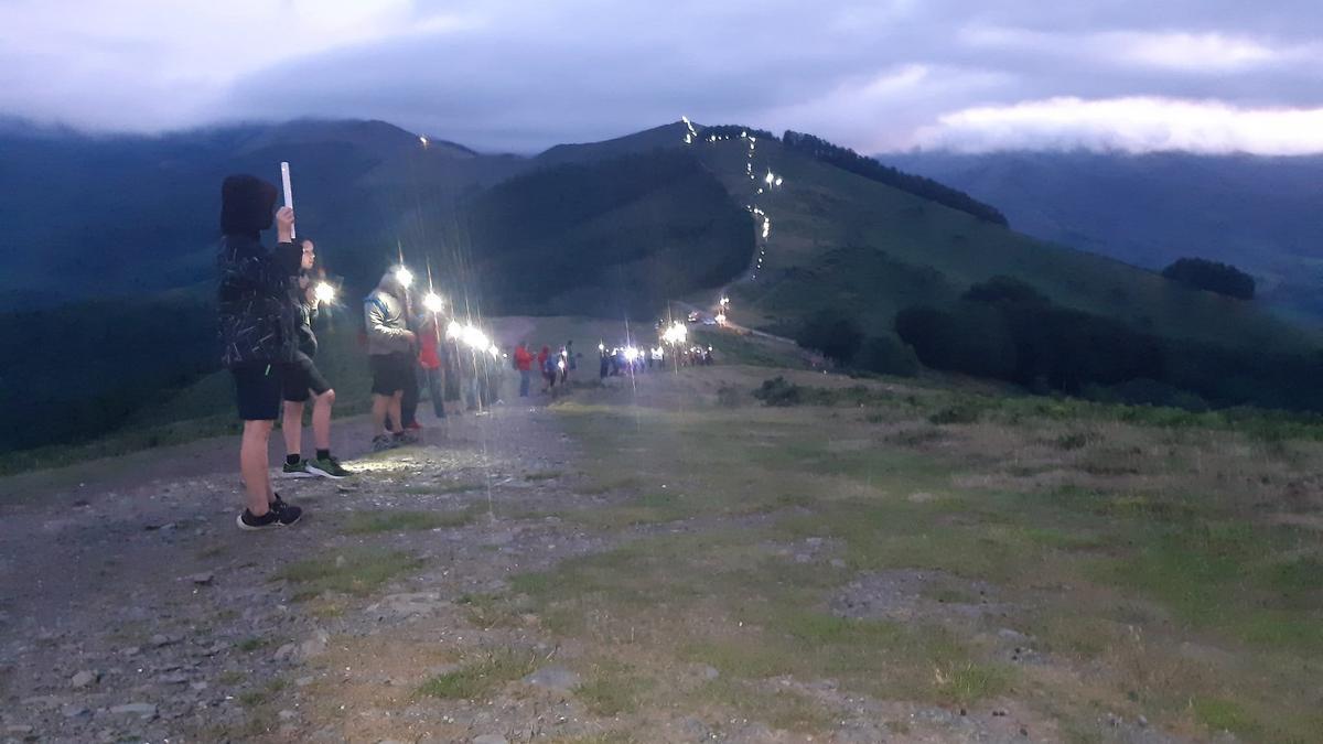 Vía Pirenaica, una de las iniciativas de Gure Esku