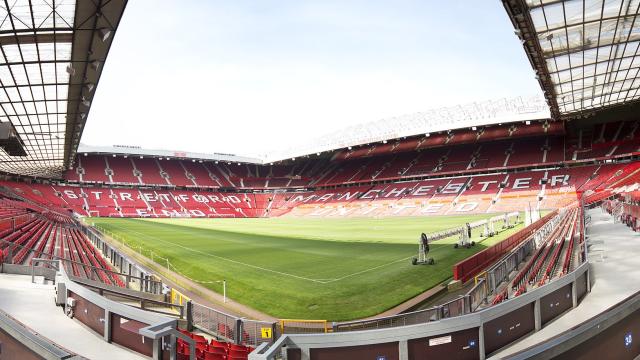 Interior del estadio del Manchester United, Old Trafford. WIKIPEDIA Interior del estadio del Manchester United, Old Trafford. WIKIPEDIA