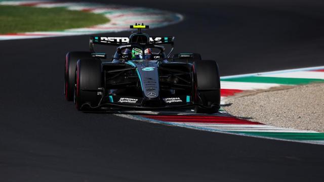 Kimi Antonelli, en acción en el Gran Premio de Italia.