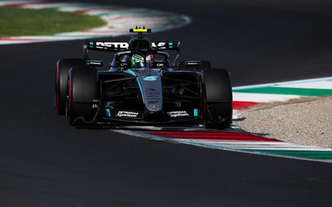 Kimi Antonelli, en acción en el Gran Premio de Italia.