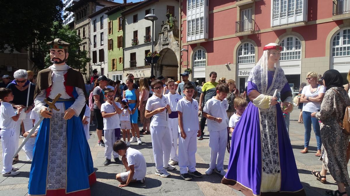 Cantera de la comparsa en una imagen más reciente de los sanjuanes.