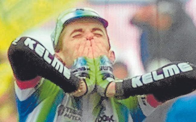 Javier Otxoa, victorioso en Hautacam