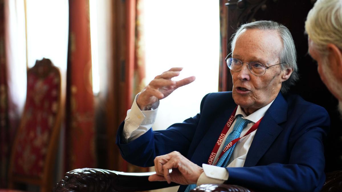 El exministro de Asuntos Exteriores, Josep Piqué, durante un encuentro celebrado en 2022.