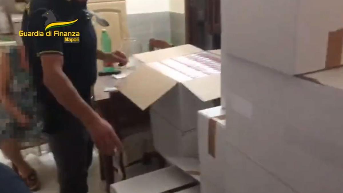Imagen del operativo policial.