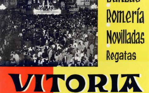 Carteles de Fiestas de Araba publicados en Photoaraba por el Archivo de Álava. 