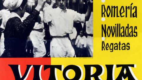 Carteles de Fiestas de Araba publicados en Photoaraba por el Archivo de Álava. 