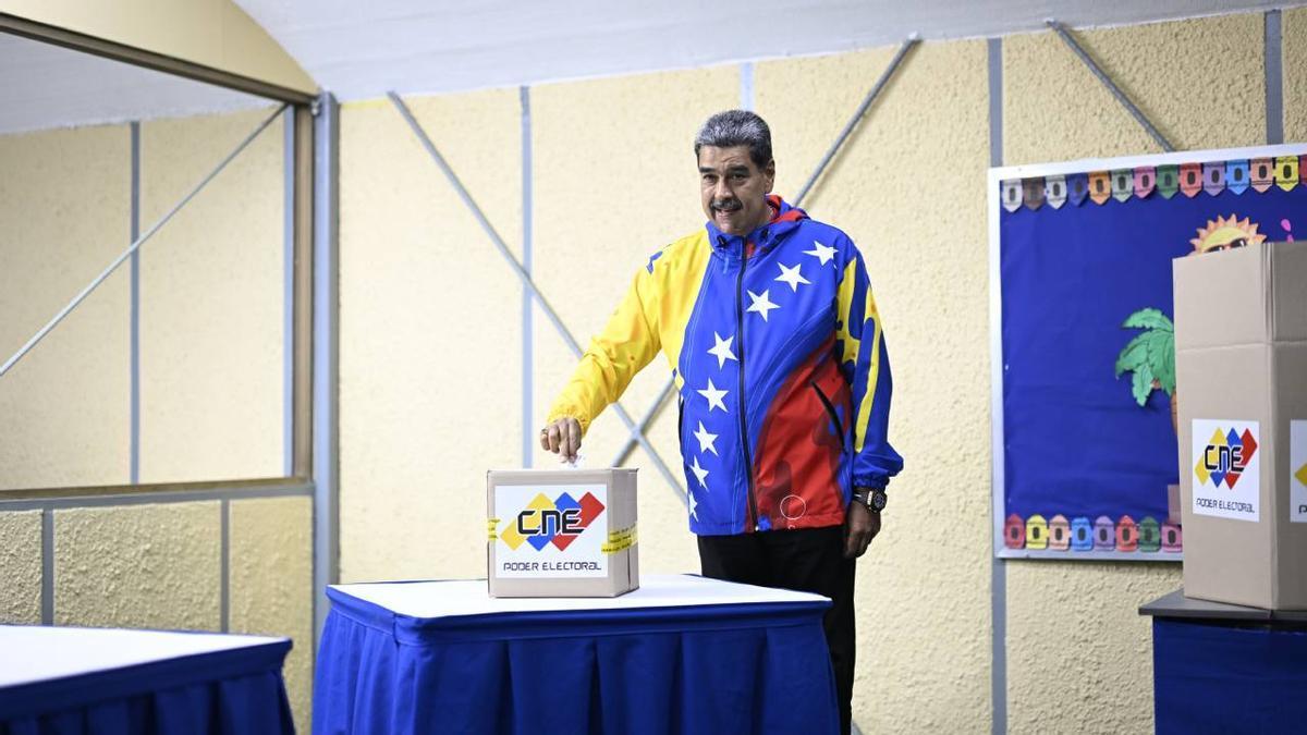 El presidente de Venezuela, Nicolás Maduro.