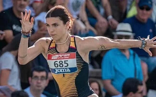 Julieta Gallego, atleta del AD Sprint y especialista en salto de longitud, fallecida a los 24 años en el accidente ferroviario de Urda.