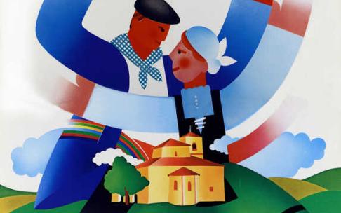 Carteles de Fiestas de Araba publicados en Photoaraba por el Archivo de Álava. 