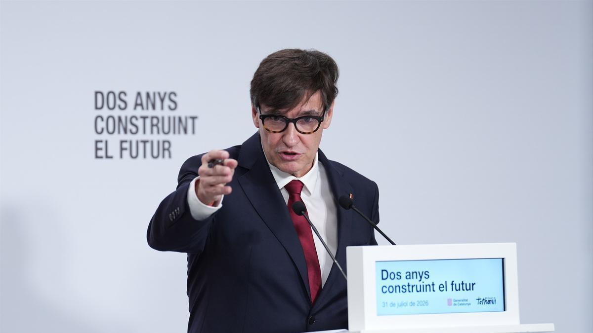 Salvador Illa, president de la Generalitat.