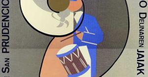 Carteles de Fiestas de Araba publicados en Photoaraba por el Archivo de Álava. 