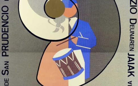 Carteles de Fiestas de Araba publicados en Photoaraba por el Archivo de Álava. 