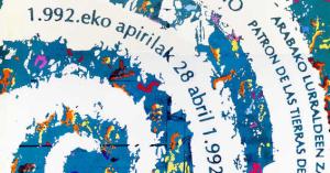 Carteles de Fiestas de Araba publicados en Photoaraba por el Archivo de Álava. 