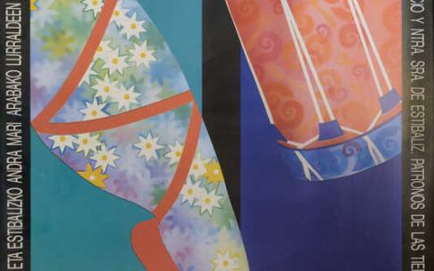 Carteles de Fiestas de Araba publicados en Photoaraba por el Archivo de Álava. 